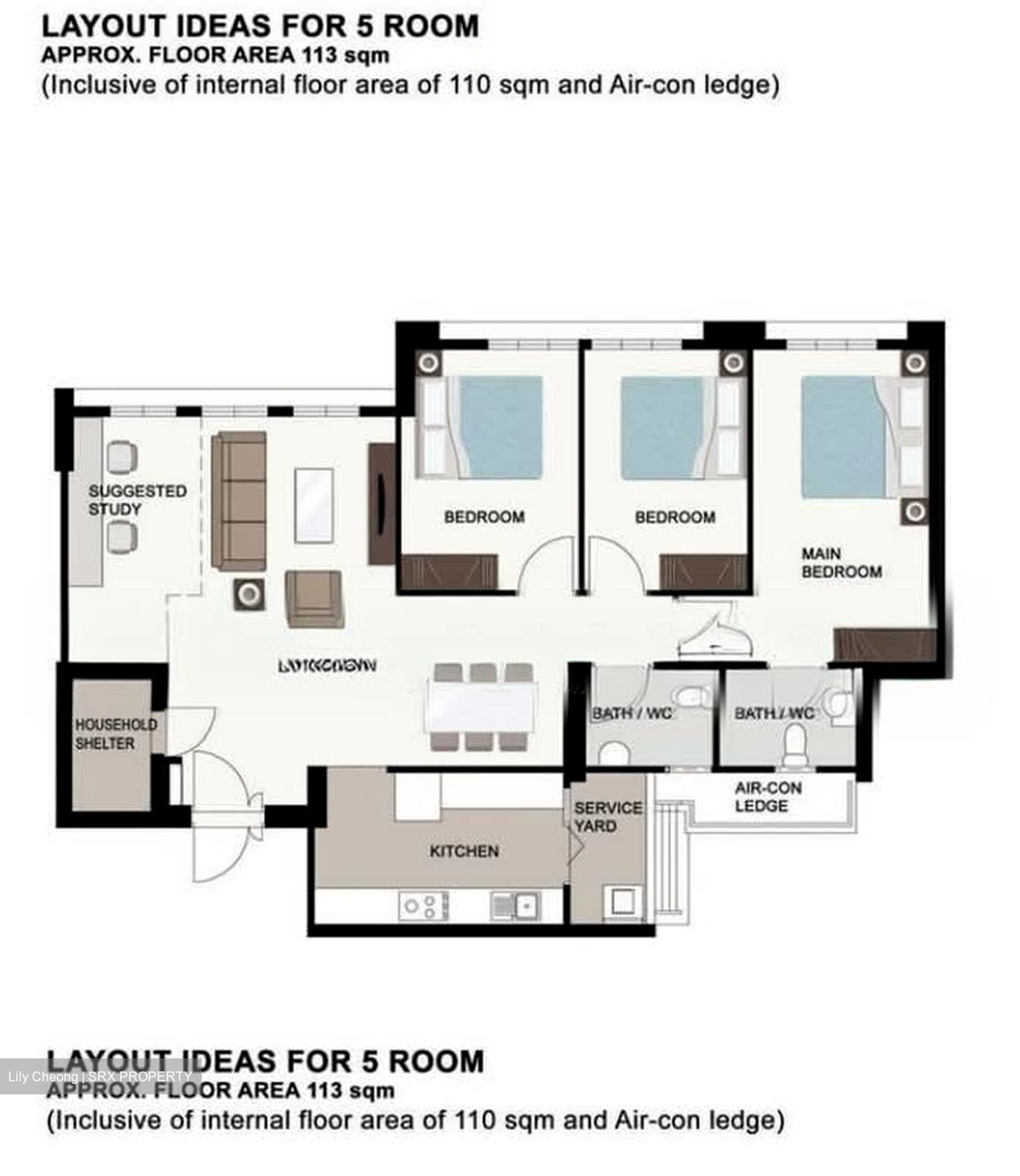 Blk 119B Eastwave @ Canberra (Sembawang), HDB 5 Rooms #589897811